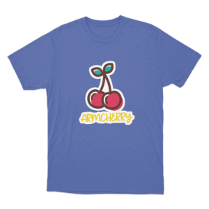 Cherry Love T Shirt Blue