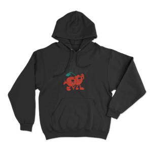 Cherry Vibes Hoodie Black