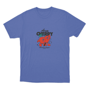 Cherry Vibes T Shirt Blue