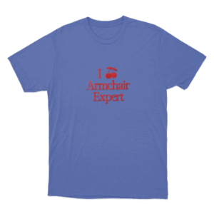 Love Expert T Shirt Blue